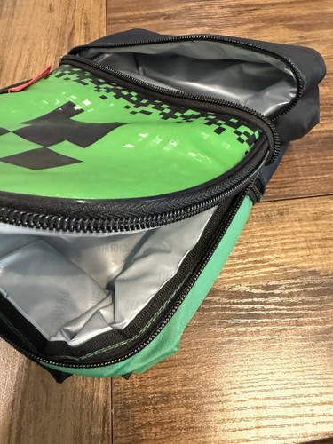 Minecraft Thermos Kids Insulated Dual Compartment Lunch Bag - photo 5