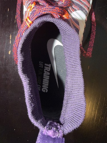 NIKE FREE TR TRAIN FORCE FLYKNIT SHOES WOMEN US 7 PURPLE WHITE - photo 4