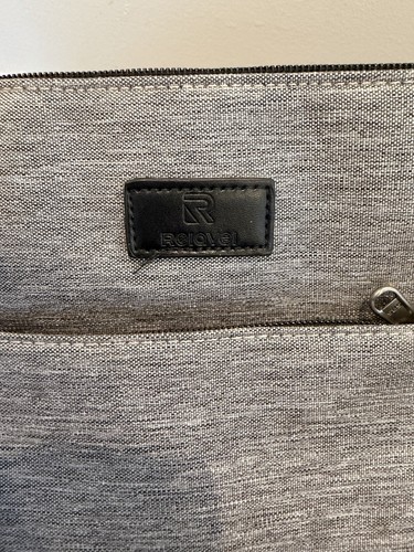Canvas and leather laptop tote, Relavel, Adapter & Charger - photo 4
