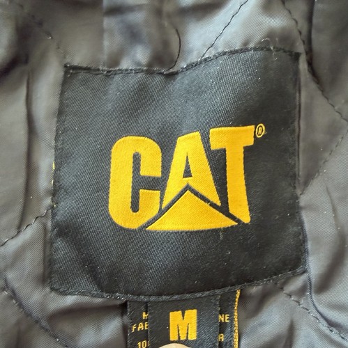 Men’s Black Polyester bomber jacket, CAT (Caterpillar) workwear - photo 5