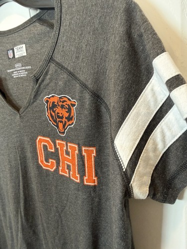 NFL Chicago Bears Women's Blue Football Shirt Size S Retro - photo 3