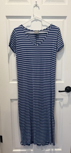 Olivia Rae Women's MEDIUM Short Sleeve Vneck Maxi Dress - photo 4