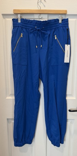 NWT Calvin Klein Womens MEDIUM Pants Royal Blue - photo 2