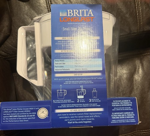 NEW Brita Longlast Water Filtration System 6 Cups - photo 3