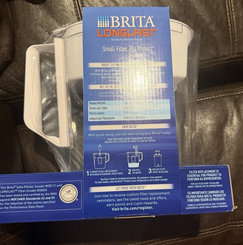NEW Brita Longlast Water Filtration System 6 Cups - photo 4