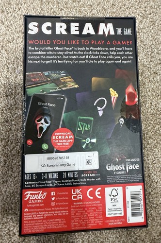 Funko Games Scream The Game Based On 2022 Movie - photo 2