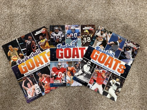 Sports Illustrated Kid Football, Basketball, Baseball GOATS - Lo