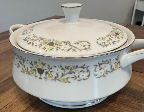 Vintage Fine China Japan Florentine Sterling Soup Tureen