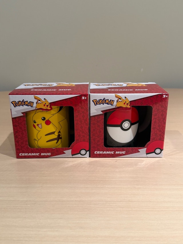 Pokémon Ceramic Mug Set 2x