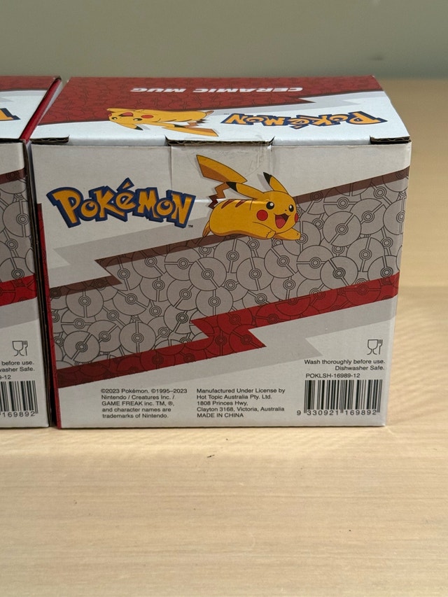 Pokémon Ceramic Mug Set 2x - photo 4