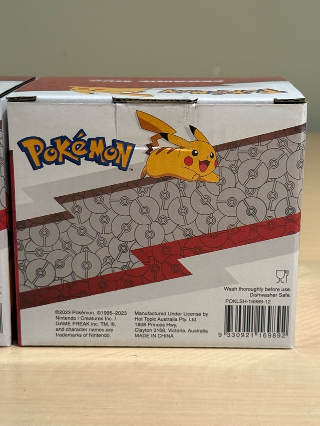 Pokémon Poké Ball Ceramic Mug 4x - photo 5