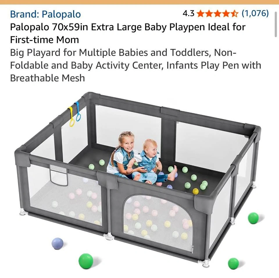 Extra large Play pen 70*59