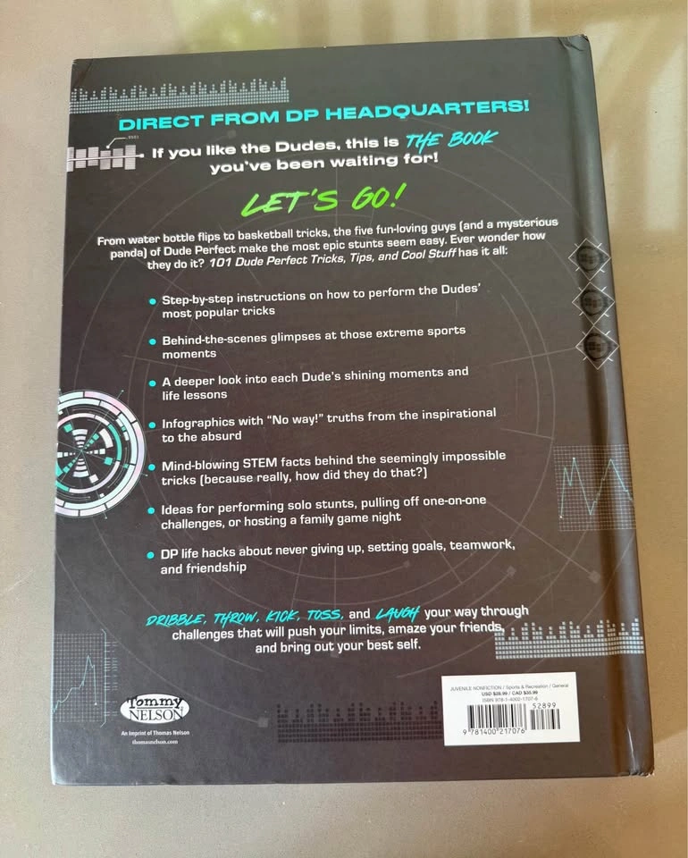 Dude Perfect : 101 Tricks, Tips, and Cool Stuff - hardcover - photo 2