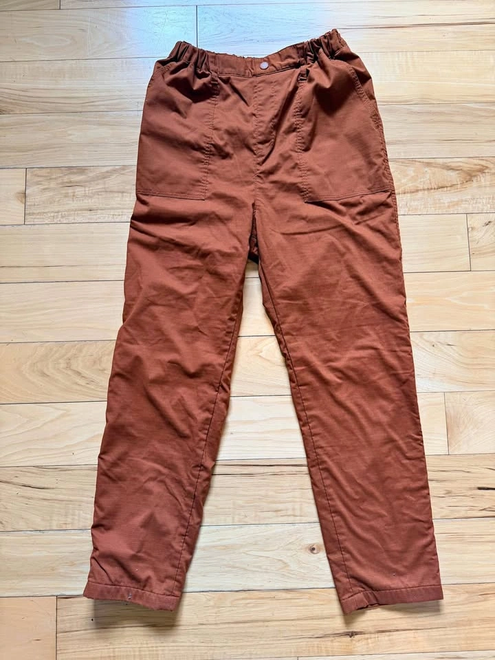 Uniqlo youth pants - quick dry with fleece lining - size 160