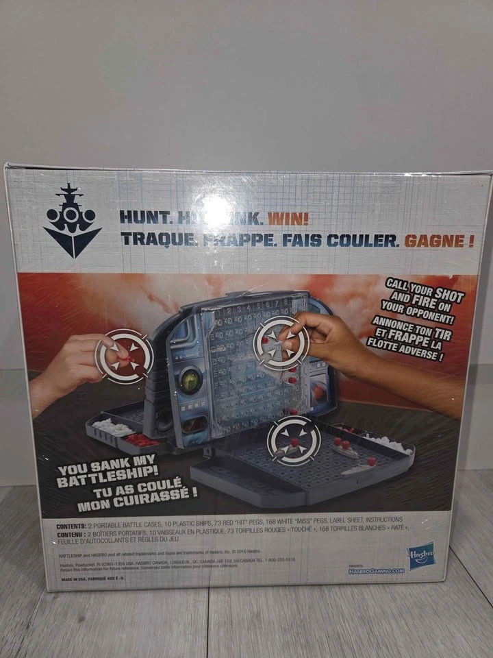 Hasbro Gaming Battleship Board Game - photo 2
