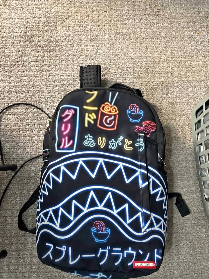 Sprayground Neon Tokyo Backpack