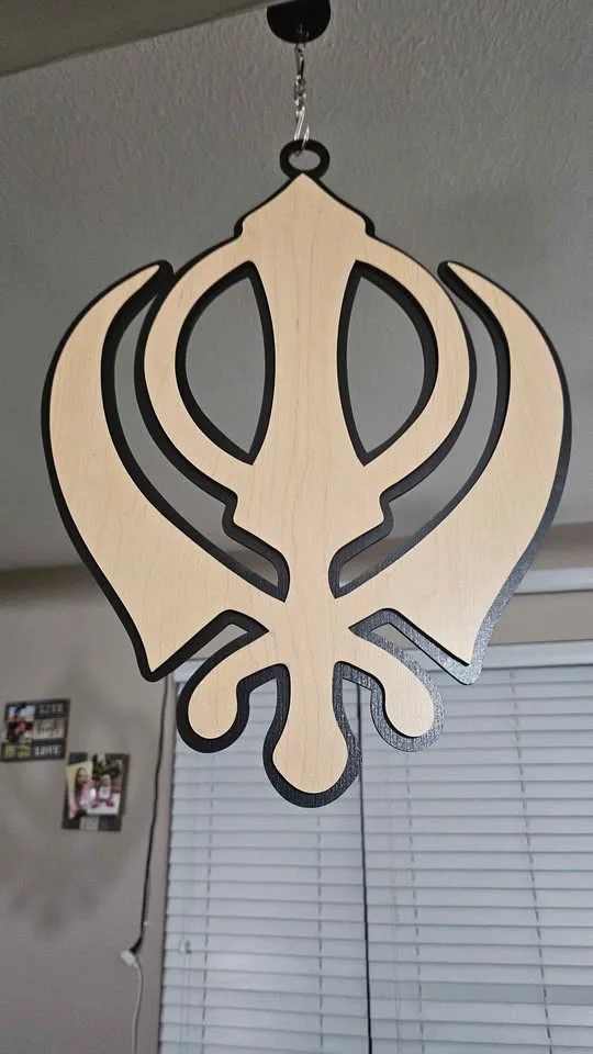 Custom Decorative Khanda - photo 2