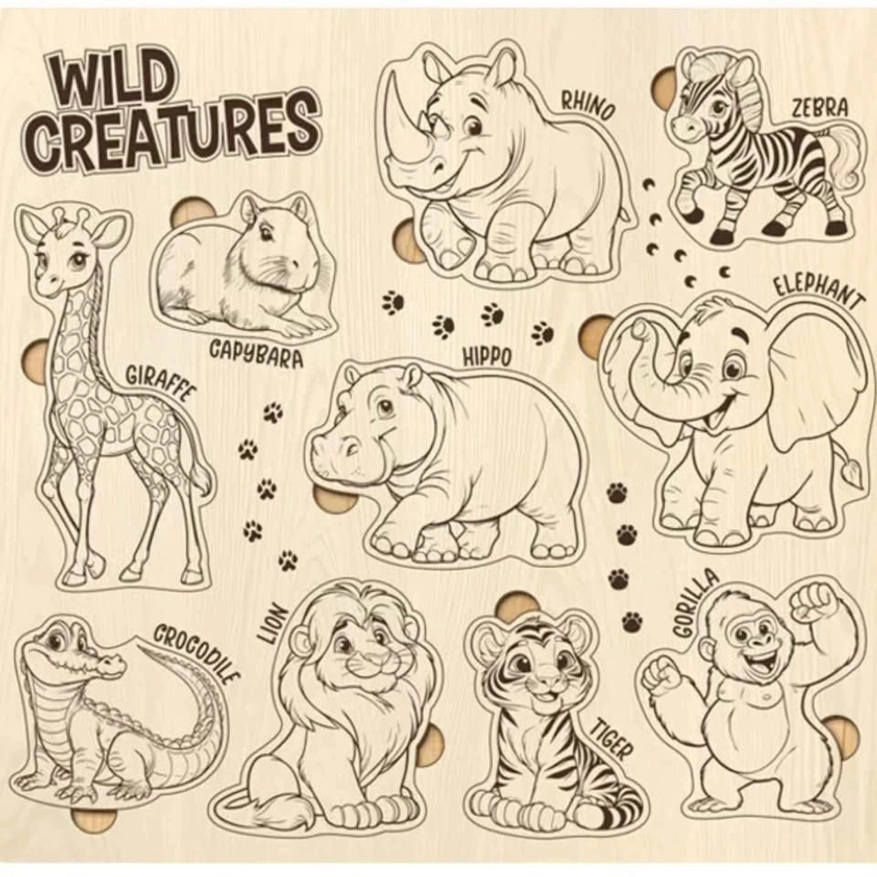 Smart Play for Smart Kids – Alphabet, Numbers & Animal Puzzles - photo 3