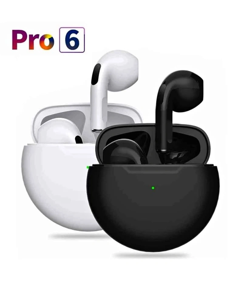 Pro 6 Bluetooth Earphones for Android and iPhone. 2 for $25