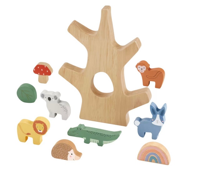 Fisher Price Wooden Balance Tree Toy