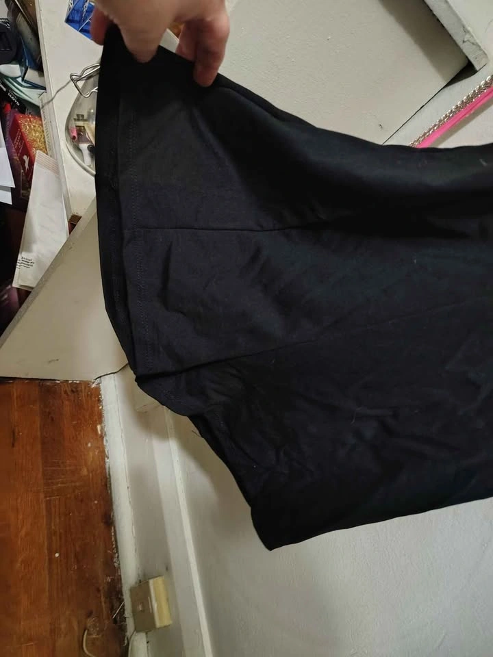 Large - black romper - super stretchy - photo 2
