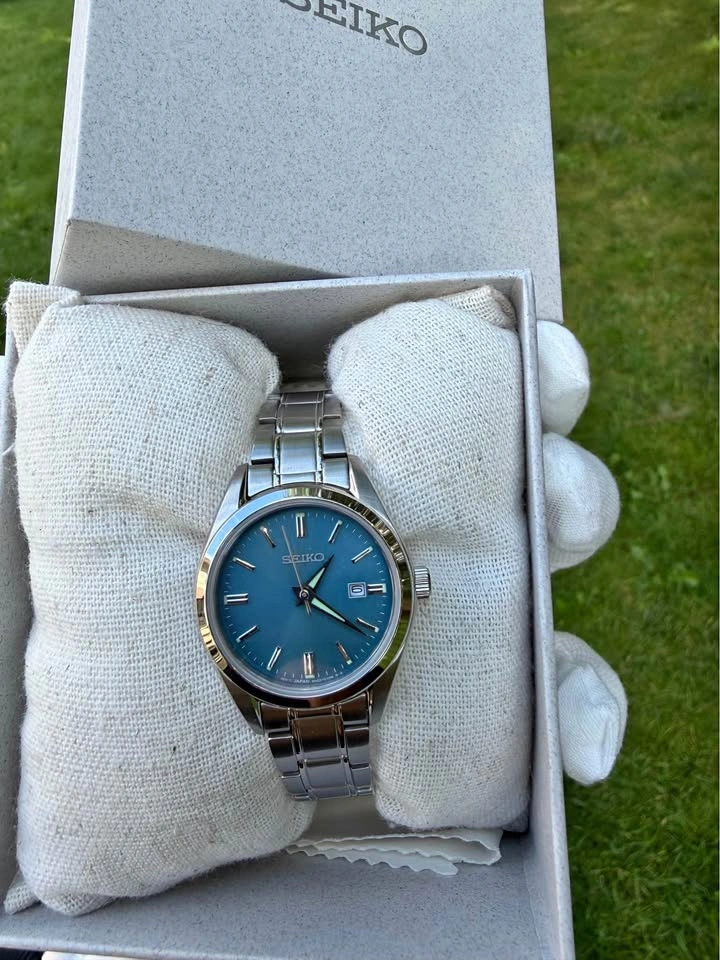 Seiko Women’s Blue Dial Quartz Watch – Ref. 6N22-00K0
