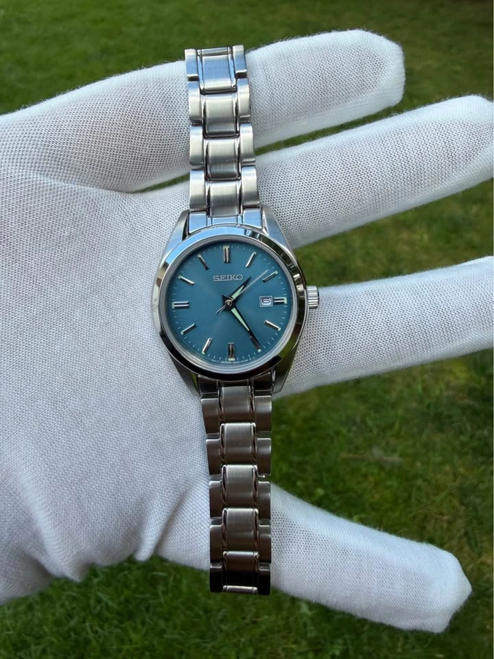 Seiko Women’s Blue Dial Quartz Watch – Ref. 6N22-00K0 - photo 4