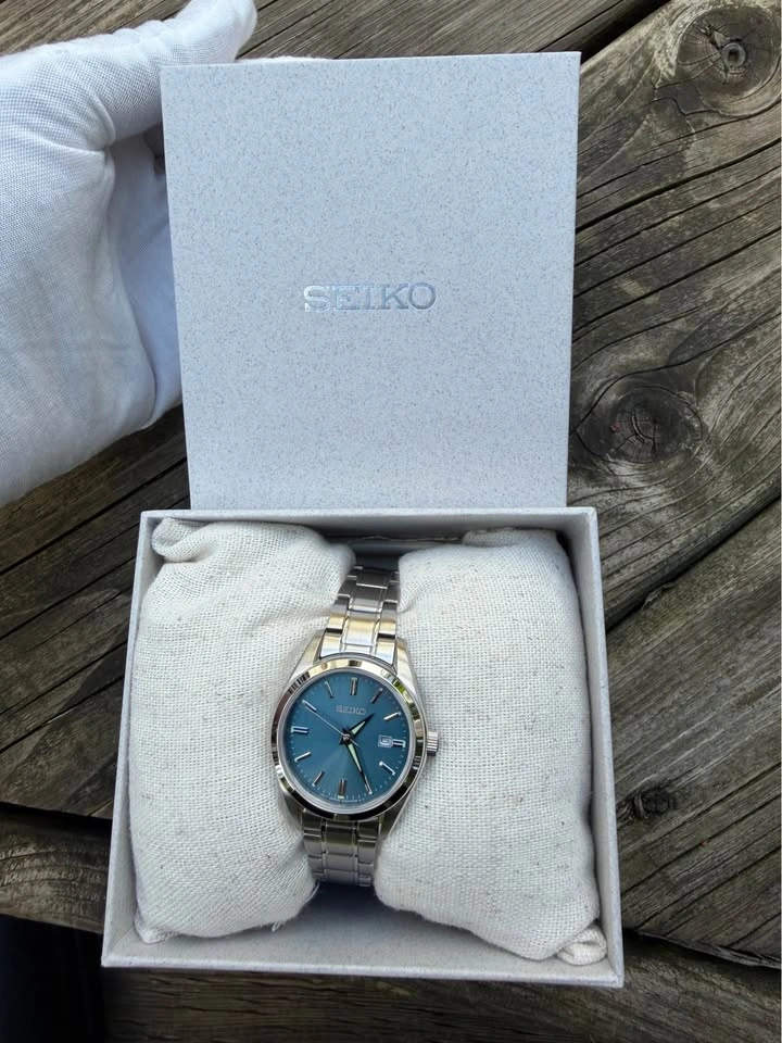 Seiko Women’s Blue Dial Quartz Watch – Ref. 6N22-00K0 - photo 5