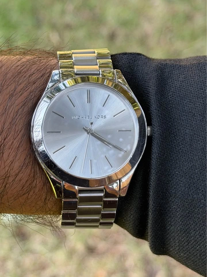 Michael Kors MK3178 Silver Stainless Steel Watch – 44mm - photo 3