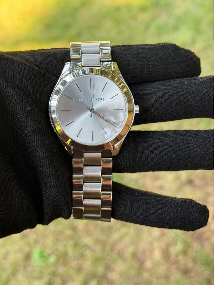 Michael Kors MK3178 Silver Stainless Steel Watch – 44mm - photo 4