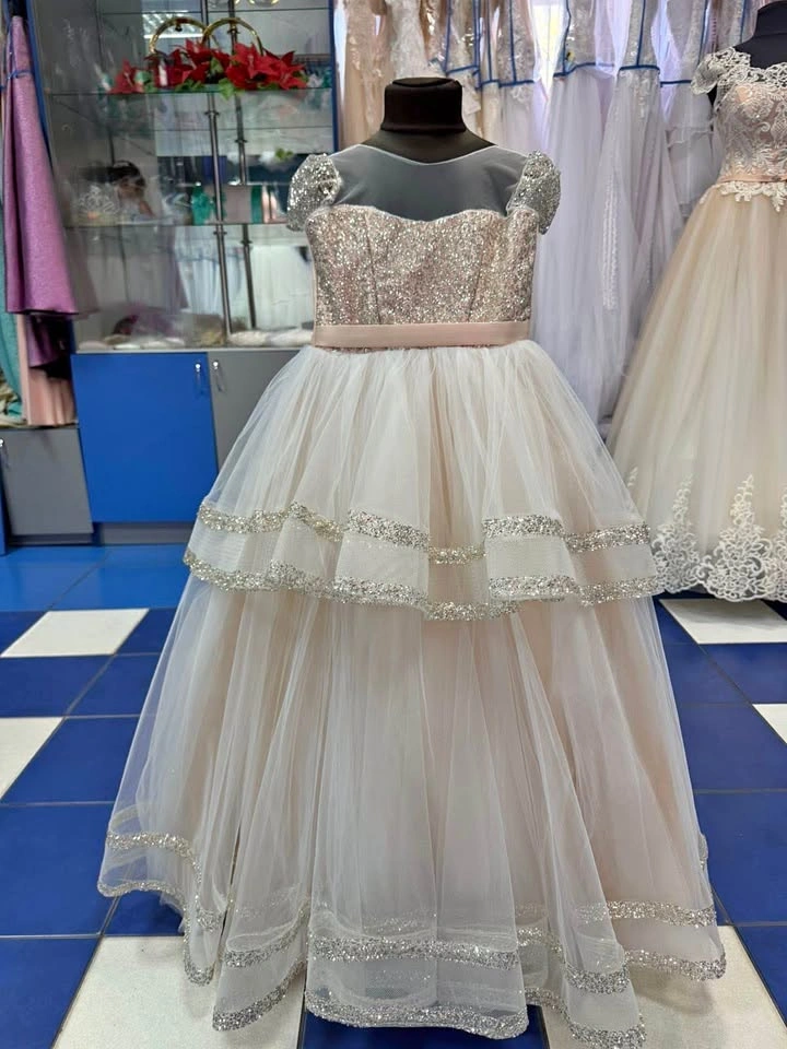 Brand New Elegant Girls’ Formal Dress – For 5 Years Old Girl