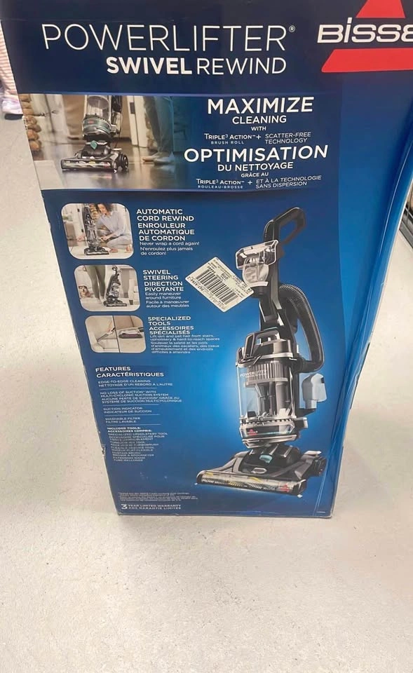 Bissell PowerLifter Swivel Rewind Pet Vacuum - photo 2