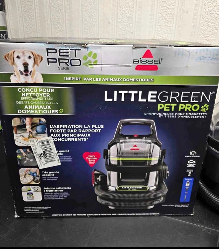 Bissell Little Green Pet Pro Portable Carpet Cleaner