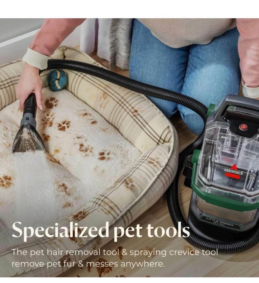 Bissell Little Green Pet Pro Portable Carpet Cleaner - photo 4
