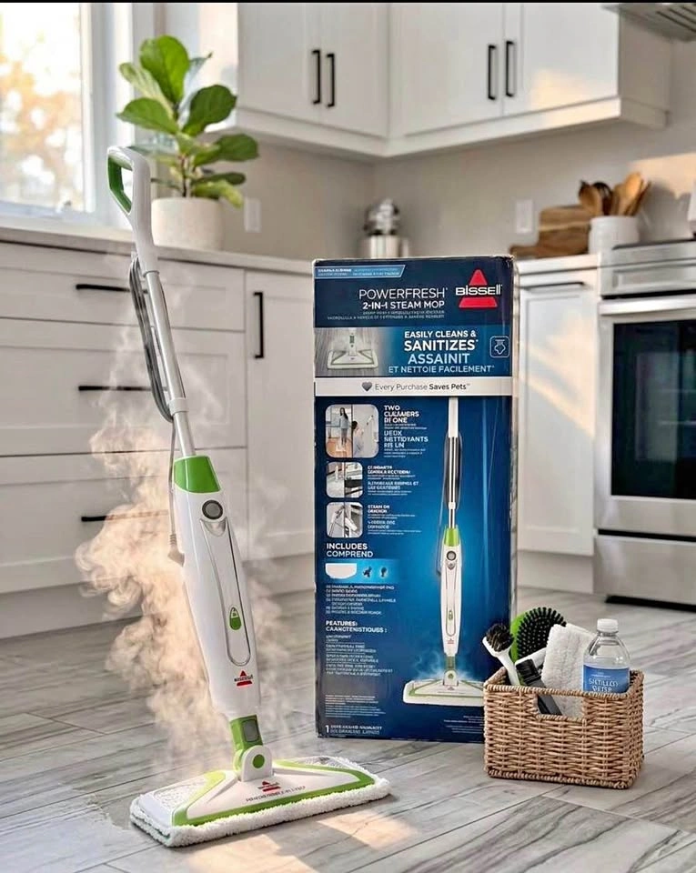 Bissell PowerFresh 2-in-1 Steam Mop