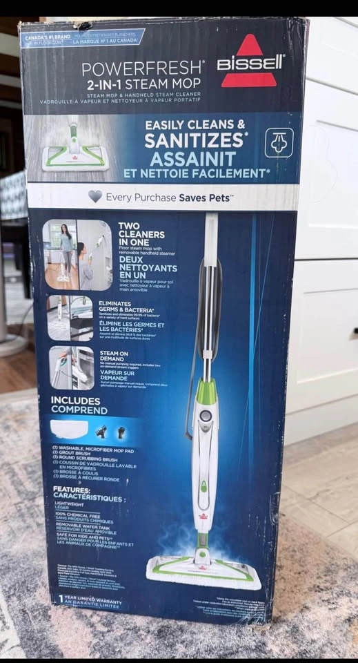 Bissell PowerFresh 2-in-1 Steam Mop - photo 2