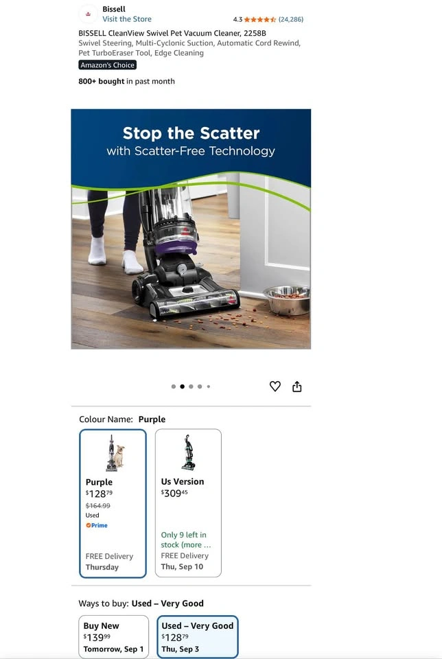 Bissell PowerLifter Swivel Pet Vacuum - photo 4