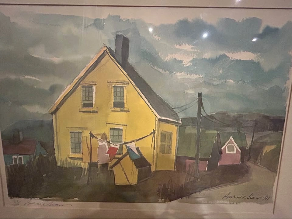 Burnie Sian 1981 Signed Watercolor Print - photo 2