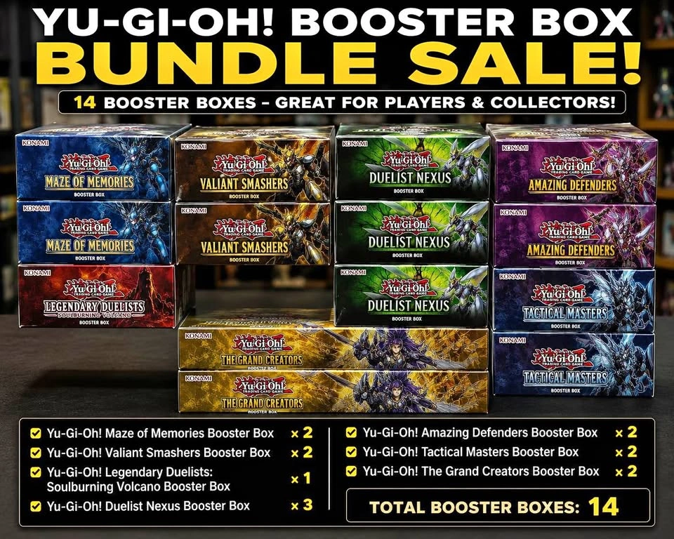 Yu-Gi-Oh Booster Boxes