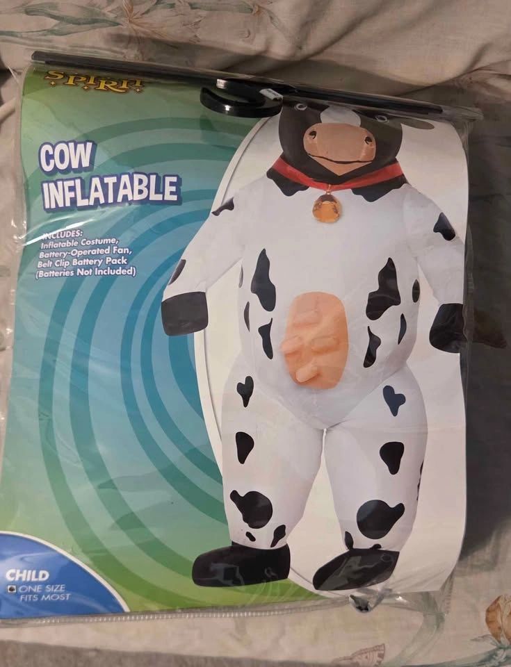 Spirit Halloween Cow Inflatable Child Costume - photo 2