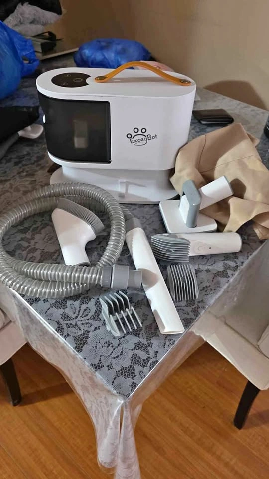 ExceqBot Pet Grooming Vacuum Kit