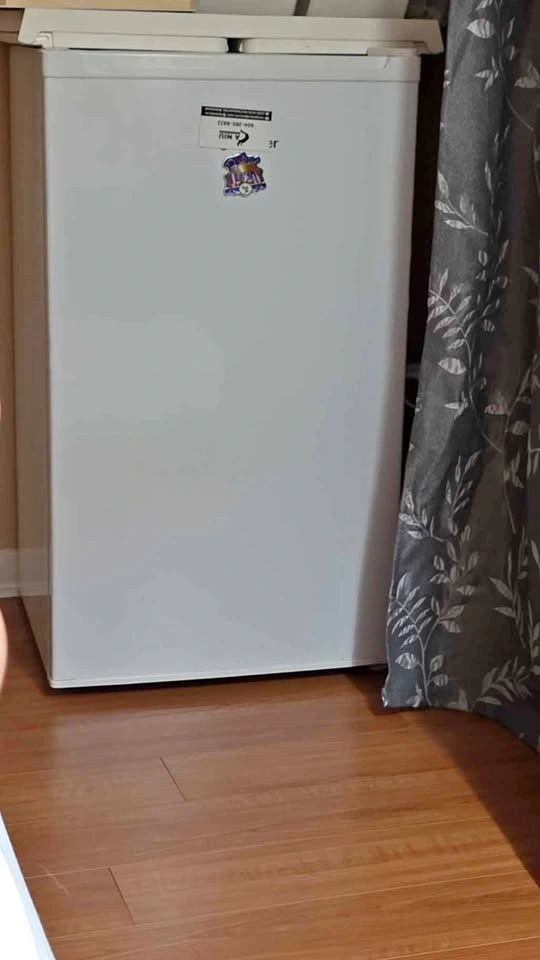 Mini fridge white