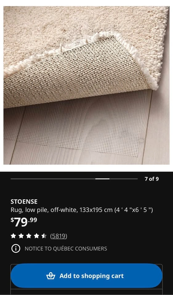 IKEA rug - photo 4