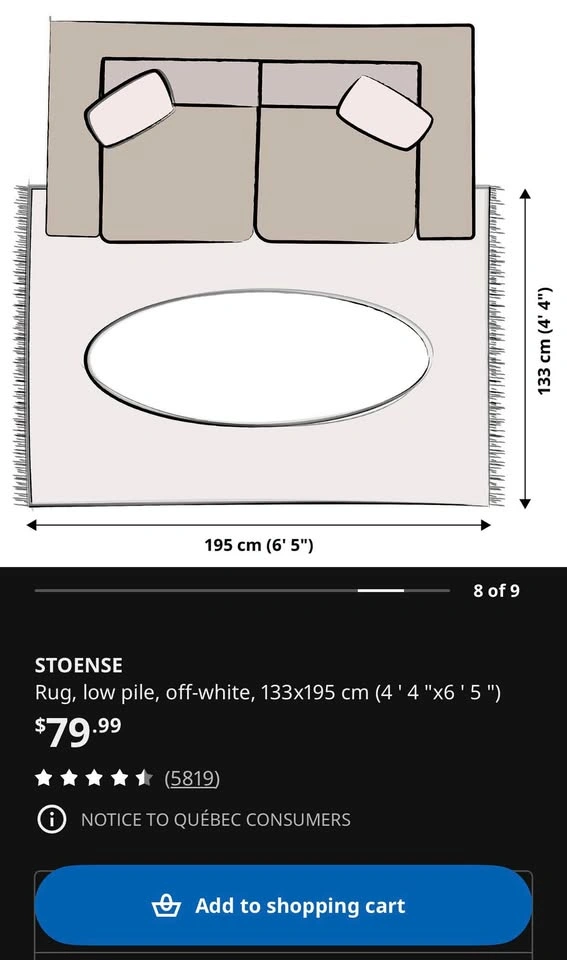 IKEA rug - photo 5