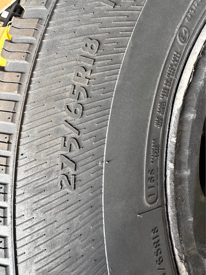 275/65 R18 winter tires