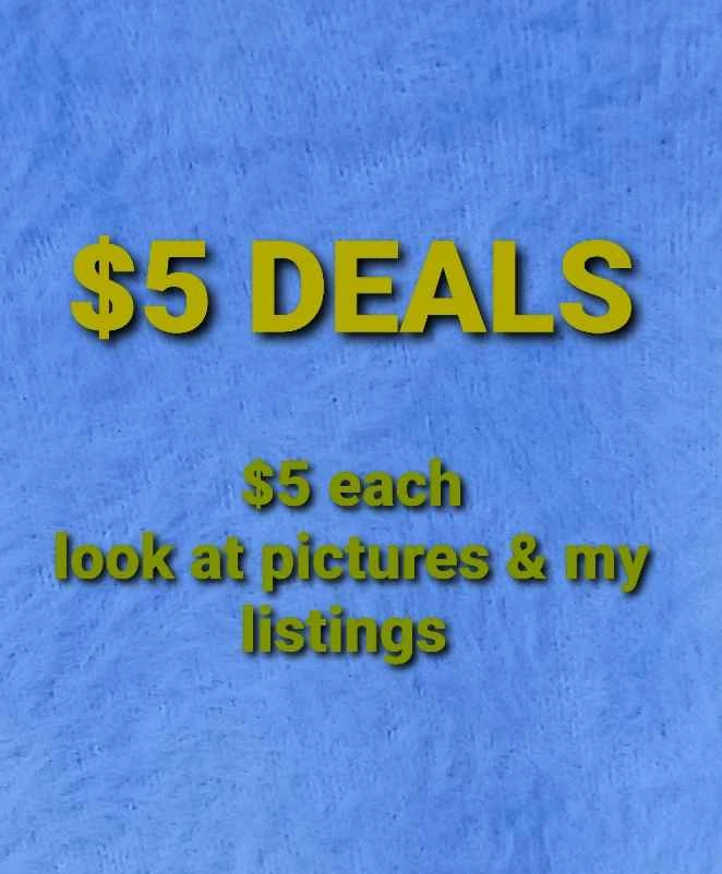 $5 Deals Cheap Look at my listings