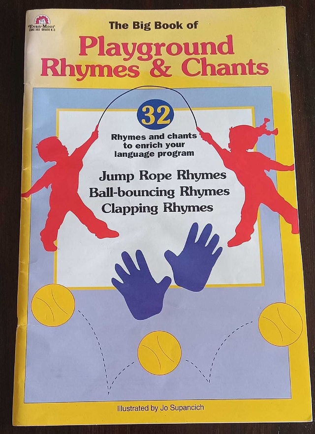 Playground Rhymes & Chants giant book