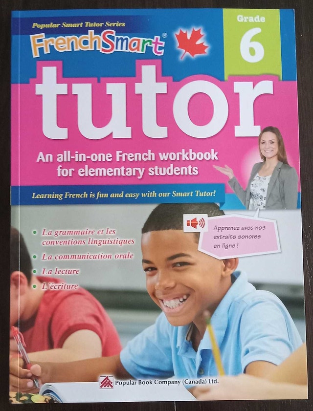 FrenchSmart Tutor Grade 6 book