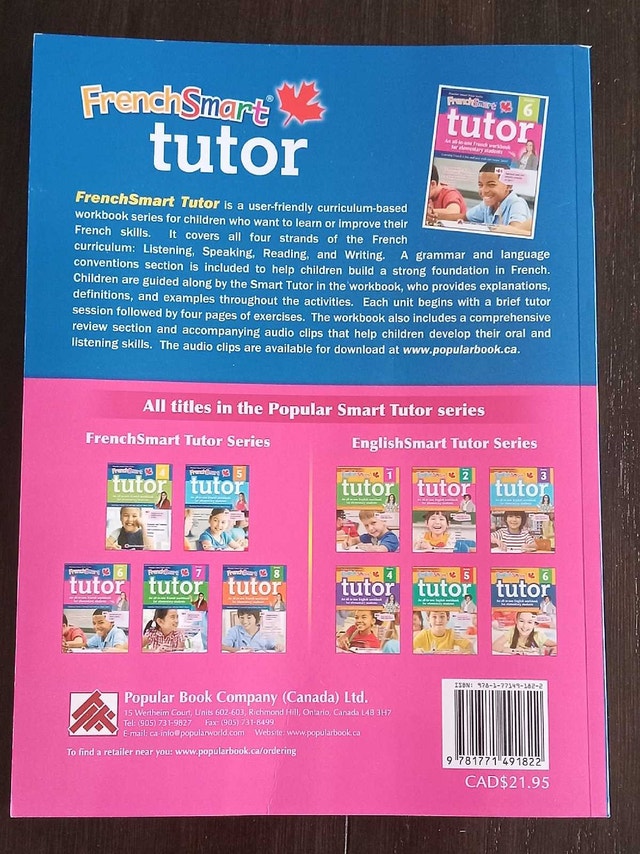 FrenchSmart Tutor Grade 6 book - photo 5