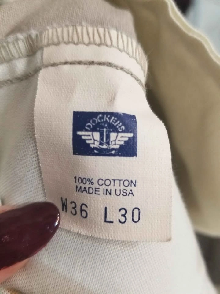Vintage Dockers Pants 100% cotton made in USA - photo 5